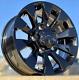 Defender L316 5x165.1 Et10 X4 18 Sawtooth Style Alloy Wheels Gloss Black C