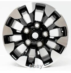 Defender L316 5x165.1 Et20 x4 16 Sawtooth Style Alloy Wheels Black MF