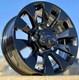 Defender L316 5x165.1 Et20 X4 16 Sawtooth Style Alloy Wheels Gloss Black C
