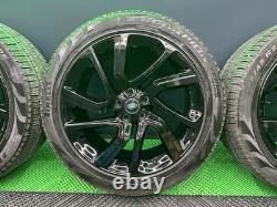 Discovery / Range Rover Sport Style 5025 21 Black Alloy Wheels 5/7mm+ Pirelli