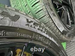 Discovery / Range Rover Sport Style 5025 21 Black Alloy Wheels 5/7mm+ Pirelli