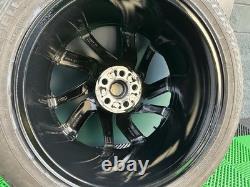 Discovery / Range Rover Sport Style 5025 21 Black Alloy Wheels 5/7mm+ Pirelli