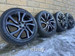 Discovery Sport Evoque HSE 20 Powdered Black Style 5011 Alloy Wheels & 7mm+