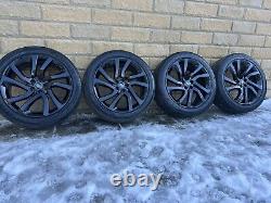 Discovery Sport Evoque HSE 20 Powdered Black Style 5011 Alloy Wheels & 7mm+