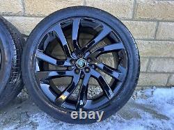 Discovery Sport Evoque HSE 20 Powdered Black Style 5011 Alloy Wheels & 7mm+