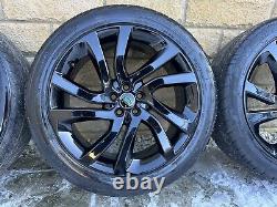 Discovery Sport Evoque HSE 20 Powdered Black Style 5011 Alloy Wheels & 7mm+