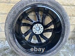 Discovery Sport Evoque HSE 20 Powdered Black Style 5011 Alloy Wheels & 7mm+