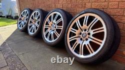 E46 M3 Style 67m Genuine 19 Inch Alloy Wheels / Staggered / Tyres 4-6mm Diamond