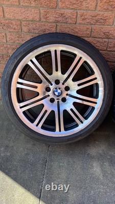 E46 M3 Style 67m Genuine 19 Inch Alloy Wheels / Staggered / Tyres 4-6mm Diamond