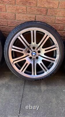 E46 M3 Style 67m Genuine 19 Inch Alloy Wheels / Staggered / Tyres 4-6mm Diamond