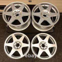 EX-DISPLAY SET Mercedes Cosworth Evo Style Alloy Wheels 17 x 8.25J 5x112 PCD