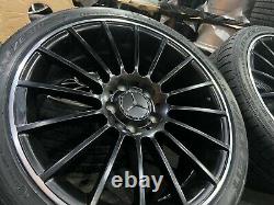 ExDisplay 18 Mercedes C63 AMG Style Alloy Wheels 225/40/18 Falken Tyres A/B CLA