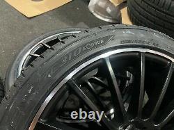 ExDisplay 18 Mercedes C63 AMG Style Alloy Wheels 225/40/18 Falken Tyres A/B CLA