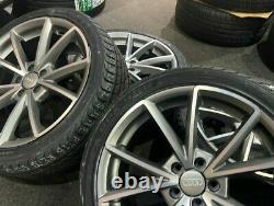 Ex Display 17 Audi A1 S-Line RS4 Style Alloy Wheels And 215/40/17 Tyres