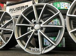 Ex Display 17 Audi A1 S-line Style Alloy Wheels 5x100 fitment Audi A1 A2 + more