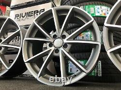 Ex Display 17 Audi A1 S-line Style Alloy Wheels 5x100 fitment Audi A1 A2 + more