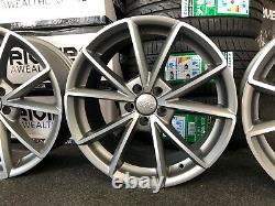 Ex Display 17 Audi A1 S-line Style Alloy Wheels 5x100 fitment Audi A1 A2 + more