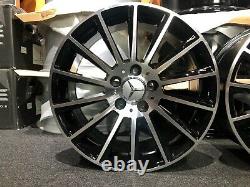 Ex Display 17 Mercedes AMG Turbine Style Alloy Wheels A-Class B-Class CLA