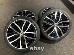 Ex Display 17 VW Polo GTI Style Alloy Wheels And 215/40/17 Tyres
