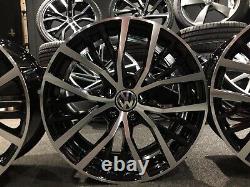 Ex Display 17 VW Polo GTI Style Alloy Wheels Black/Pol Polo Beetle + more