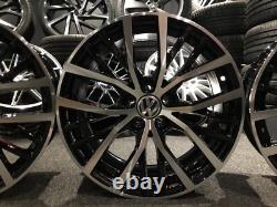 Ex Display 17 VW Polo GTI Style Alloy Wheels Black/Pol Polo Beetle + more