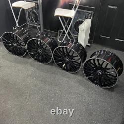 Ex Display 18 2020 Audi S-Line Style Alloy Wheels Gloss Black Audi A3 + more