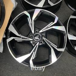 Ex Display 18 Audi A3 2021 S-line Style Black/Pol Alloy Wheels 8Jx18 ET45 A3 S3