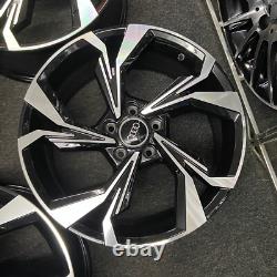 Ex Display 18 Audi A3 2021 S-line Style Black/Pol Alloy Wheels 8Jx18 ET45 A3 S3