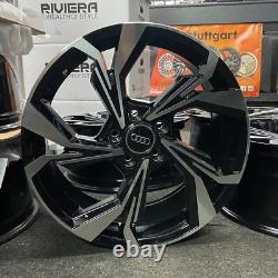 Ex Display 18 Audi A3 2021 S-line Style Black/Pol Alloy Wheels 8Jx18 ET45 A3 S3