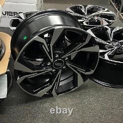 Ex Display 18 Audi A3 2021 S-line Style Black/Pol Alloy Wheels 8Jx18 ET45 A3 S3