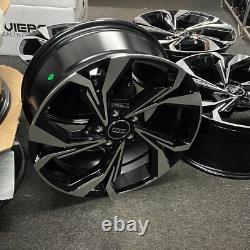 Ex Display 18 Audi A3 2021 S-line Style Black/Pol Alloy Wheels 8Jx18 ET45 A3 S3