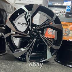Ex Display 18 Audi A3 2021 S-line Style Black/Pol Alloy Wheels 8Jx18 ET45 A3 S3