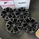 Ex Display 18 Audi A3 2022 Rs3 Style Black/pol Alloy Wheels 8jx18 Et45 A3 S3