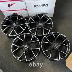 Ex Display 18 Audi A3 2022 RS3 Style Black/Pol Alloy Wheels 8Jx18 ET45 A3 S3
