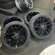 Ex Display 18 Audi Rs4 Style Gloss Black Alloy Wheels & 225/40/18 Tyres Audi A3