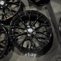 Ex Display 18 Black VW Golf R Warmenau Style Alloy Wheels Golf Caddy Tiguan +