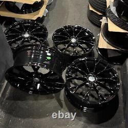 Ex Display 18 Black VW Golf R Warmenau Style Alloy Wheels Golf Caddy Tiguan +