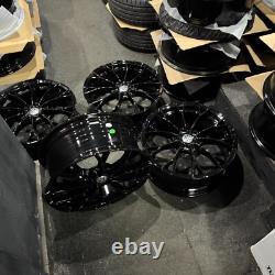 Ex Display 18 Black VW Golf R Warmenau Style Alloy Wheels Golf Caddy Tiguan +