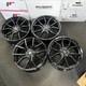 Ex Display 18 Ford Rs Style Gloss Black Alloy Wheels Focus Connect Kuga + More