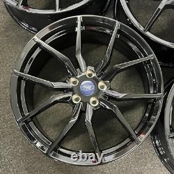 Ex Display 18 Ford RS style Gloss Black alloy wheels Focus Connect Kuga + more