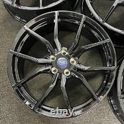 Ex Display 18 Ford RS style Gloss Black alloy wheels Focus Connect Kuga + more