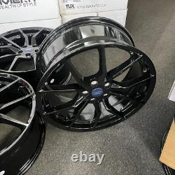 Ex Display 18 Ford RS style Gloss Black alloy wheels Focus Connect Kuga + more