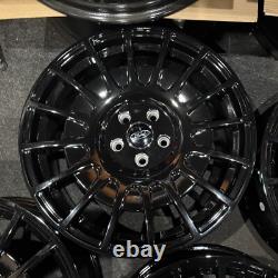 Ex Display 18 Ford style Gloss Black alloy wheels Focus Connect Kuga + more