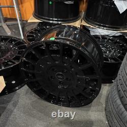 Ex Display 18 Ford style Gloss Black alloy wheels Transit custom Tourneo + more