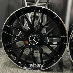 Ex Display 18 Mercedes AMG C63S Style Alloy Wheels A-Class B-Class CLA +