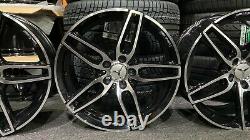 Ex Display 18 Mercedes AMG Sport Style black Alloy Wheels A-Class B-Class CLA +