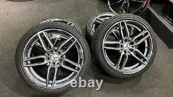 Ex Display 18 Mercedes AMG Sport style Alloy Wheels 225/40/18 255/35/18 Tyres