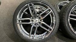 Ex Display 18 Mercedes AMG Sport style Alloy Wheels 225/40/18 255/35/18 Tyres