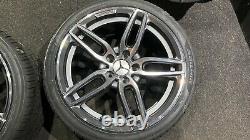 Ex Display 18 Mercedes AMG Sport style Alloy Wheels 225/40/18 255/35/18 Tyres