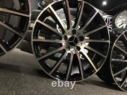 Ex Display 18 Mercedes Turbine Style Black&Pol Alloy Wheels A-Class B-Class CLA